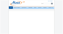 Desktop Screenshot of mont.co.bw